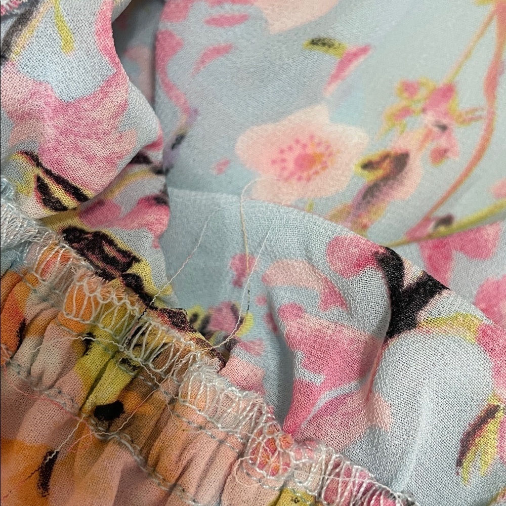 Jeans by Buffalo Floral Blouse - Pink and Blue - Picture 8 of 14